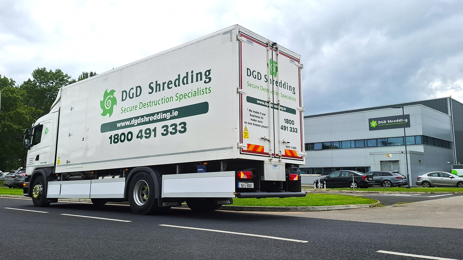 Ulster Shredders Truck