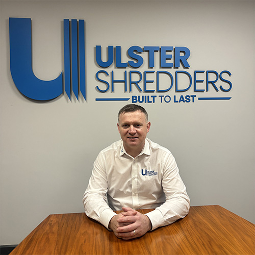 Enda Cushadan, Managing Director at Ulster Shredders