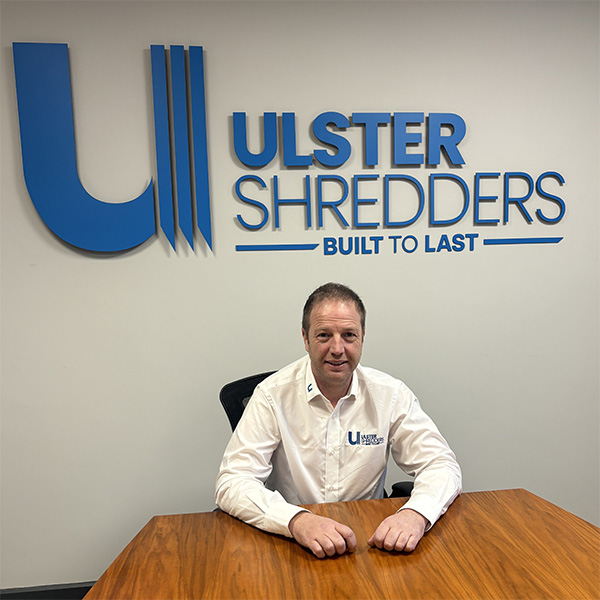 Jonny, Aftersales manager at Ulster Shredders