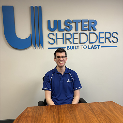 Niall McCarney, Design Engineer at Ulster Shredders